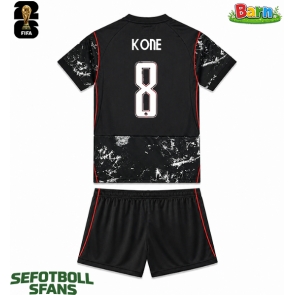 Kanada Ismael Kone #8 Bortaställ Barn VM 2026 Kortärmad (+ Korta byxor)